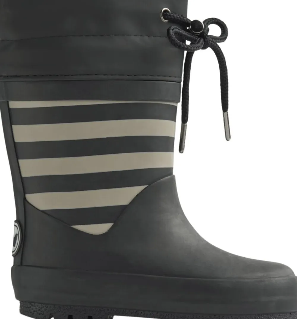 Wheat Termo Gummistøvle Black stripe Discount