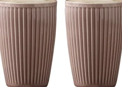 Termokrus Plissé 25 cl 8 x 12 cm 2 stk. Woodrose>Pillivuyt Online