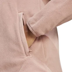 adidas Terrex Essentials Full Zip Sweatshirt Pink New