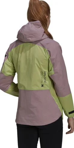 adidas TERREX XPLORIC RAIN. RDY HIKING JAKKE Gr&oslash;n Online