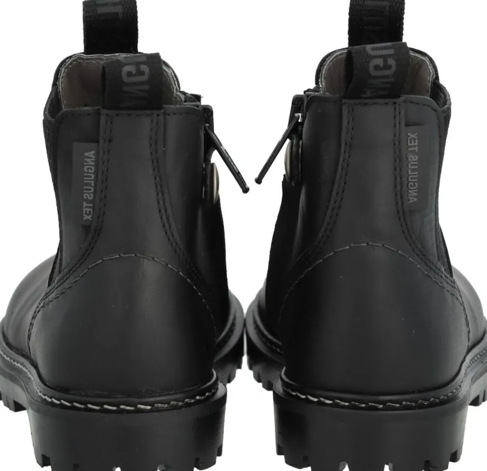 Børn ANGULUS TEX-støvle i olieret læder