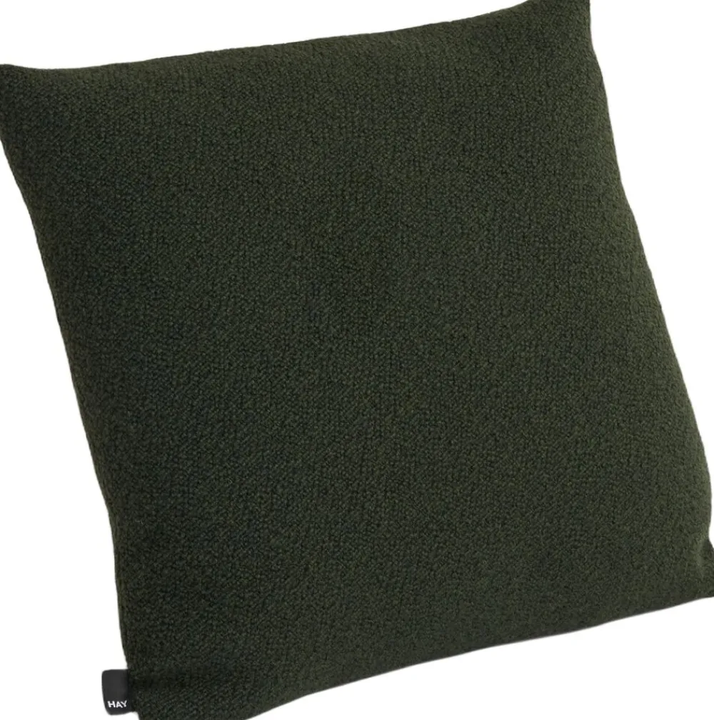 Texture Cushion-50 x 50-Dark green>Hay Best