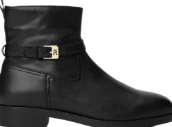 TH BUCKLE RIDING LEATHER BOOTIE>Tommy Hilfiger Online