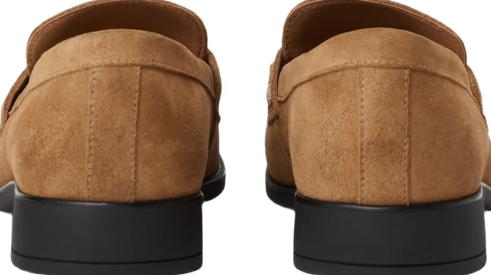 Dame Tommy Hilfiger TH CHAIN FRINGE SUEDE LOAFER