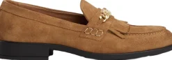 Dame Tommy Hilfiger TH CHAIN FRINGE SUEDE LOAFER