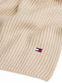 Tommy Hilfiger TH FLAG PIMA COTTON CASH SCARF Classic beige Online