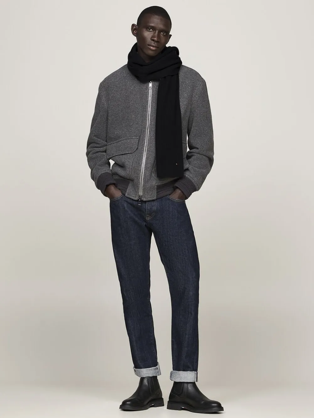 Dame Tommy Hilfiger TH FLAG PIMA COTTON CASH SCARF