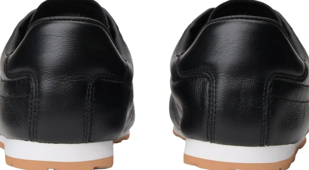 TH Monogram Low Profile Leather Trainers>Tommy Hilfiger Outlet