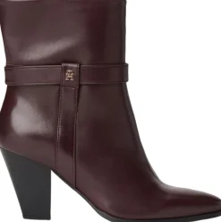 Tommy Hilfiger TH T-STRAP LEATHER POINTY BOOTIE Brookwood Online