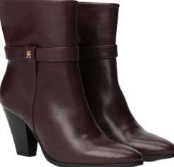 Tommy Hilfiger TH T-STRAP LEATHER POINTY BOOTIE Brookwood Online