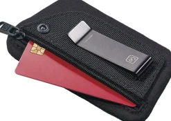 Go Travel The Clip Pouch RFID Black Clearance