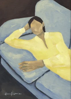 x Hanna Peterson - Blue Sofa><noscript><img width=