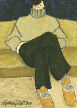 Poster & Frame The Poster Club x Hanna Peterson - Fashion Diva 02 Flerfarvet Outlet