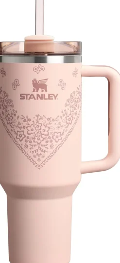 Stanley The Quencher H2. O FlowState Tumbler 1. 18L / 40oz Conch Flora Discount