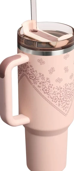 Stanley The Quencher H2. O FlowState Tumbler 1. 18L / 40oz Conch Flora Discount