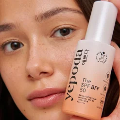 YEPODA The SPF BFF (50) - Tonet mineralsk solcreme UVA/UVB SPF 50 PA+++