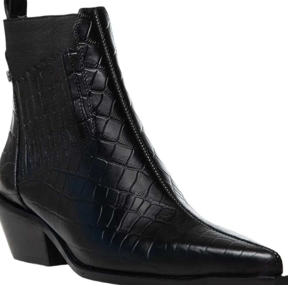 Copenhagen Shoes THE WALKING BOOT - LEATHER Black Outlet