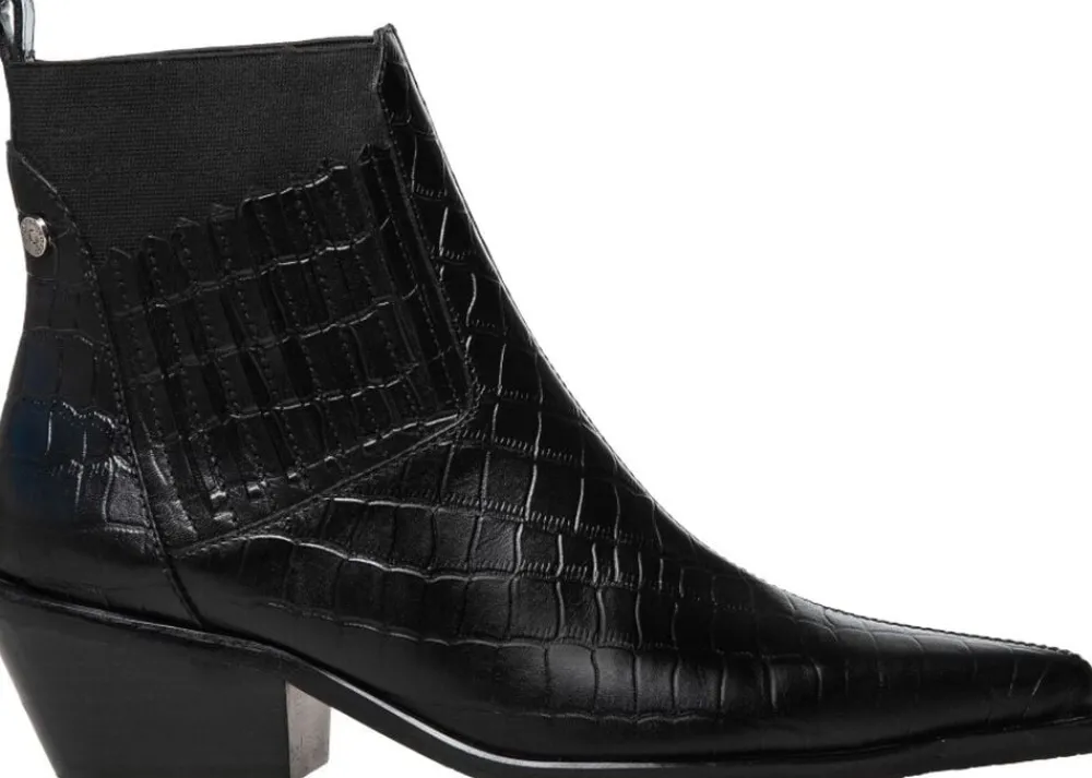 Copenhagen Shoes THE WALKING BOOT - LEATHER Black Outlet