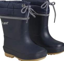 Børn CeLaVi Thermal wellies w. lining-solid