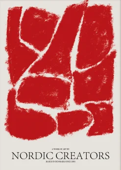 Things Fall Apart - Red>Poster & Frame Hot