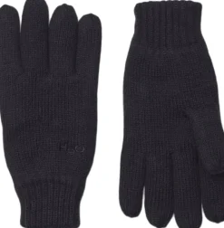 H2O Thinsulate Knit handsker Sort Discount