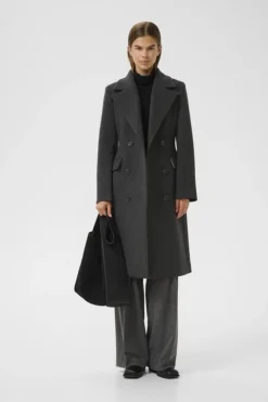 Dame InWear ThoraIW Wool Lapel Coat R