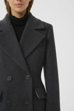 Dame InWear ThoraIW Wool Lapel Coat R