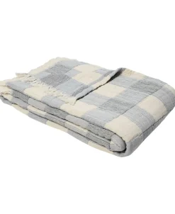 Magasin du Nord Collection Throw 130x200cm blue check