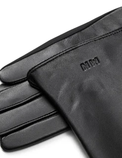 Mads Nørgaard - Copenhagen Tian Ace Leather Mix Glove Sort Discount
