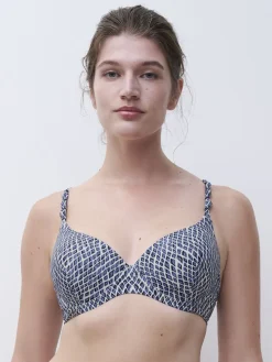 Femilet Tidra T-Shirt Bra Blå Sale