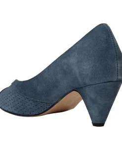 Anonymous Copenhagen Tiffany stiletto Calf suede Denim blue Discount