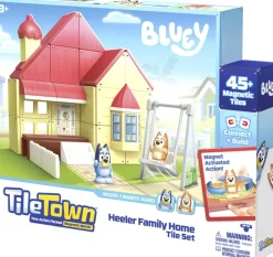 Legetøj Tile town Bluey House Hot