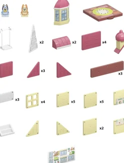 Legetøj Tile town Bluey House Hot
