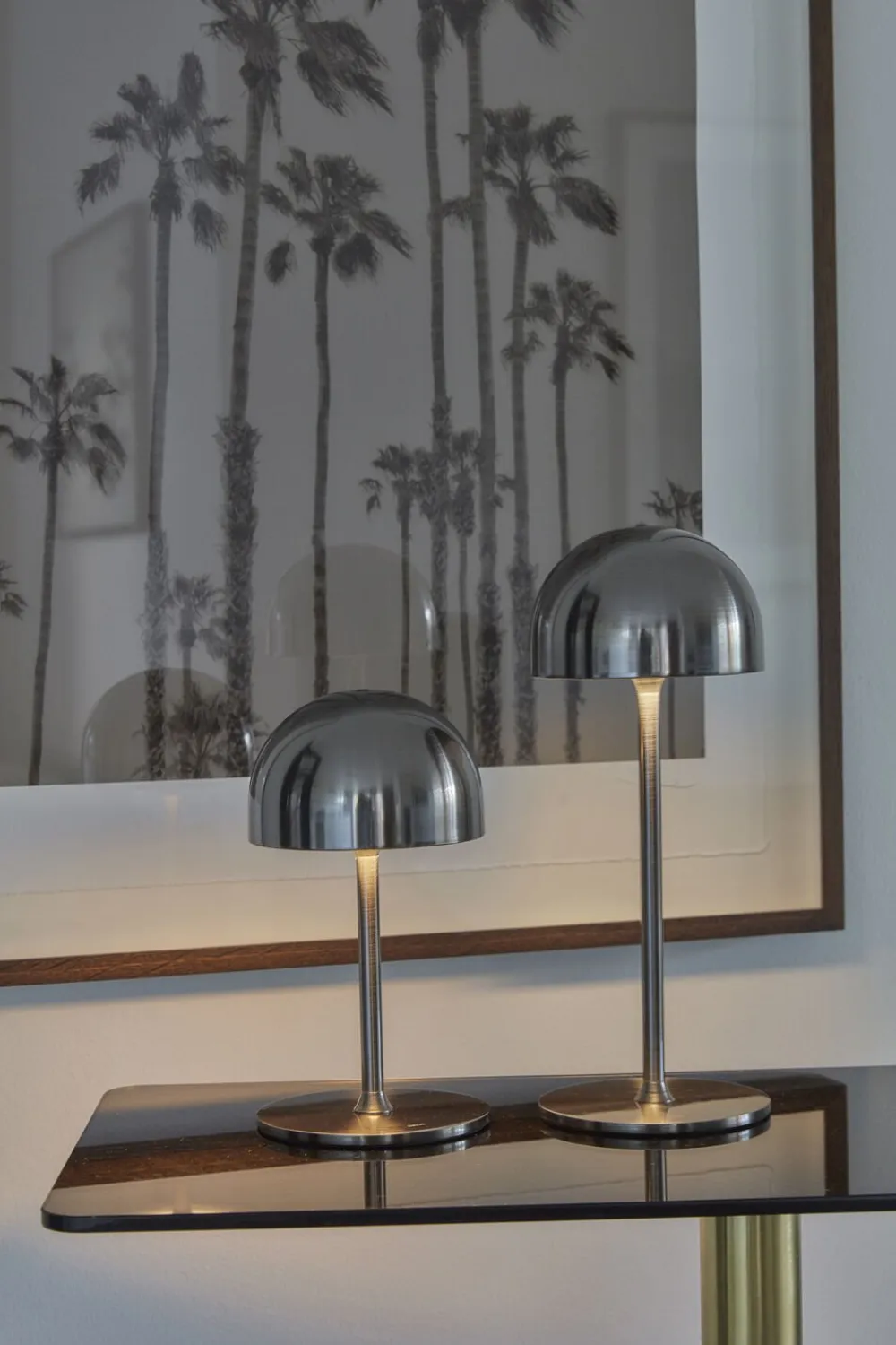 Sirius Tim Genopladelig H30cm, Krom