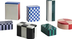 Hay Tin Container-Small-Green and dark Discount