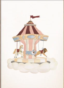 Tiny Goods - Merry Go Round>Poster & Frame Hot