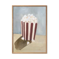 Poster & Frame Tiny Goods - Popcorn