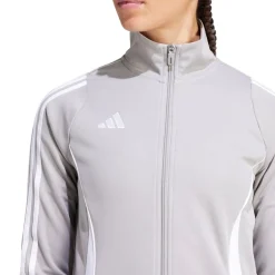 adidas Tiro 24 Full Zip Trænings Trøje Grå Outlet