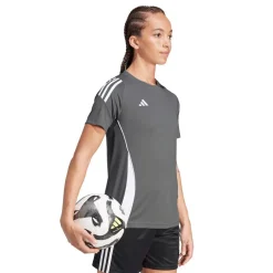 adidas Tiro 24 Trænings T-shirt Grå