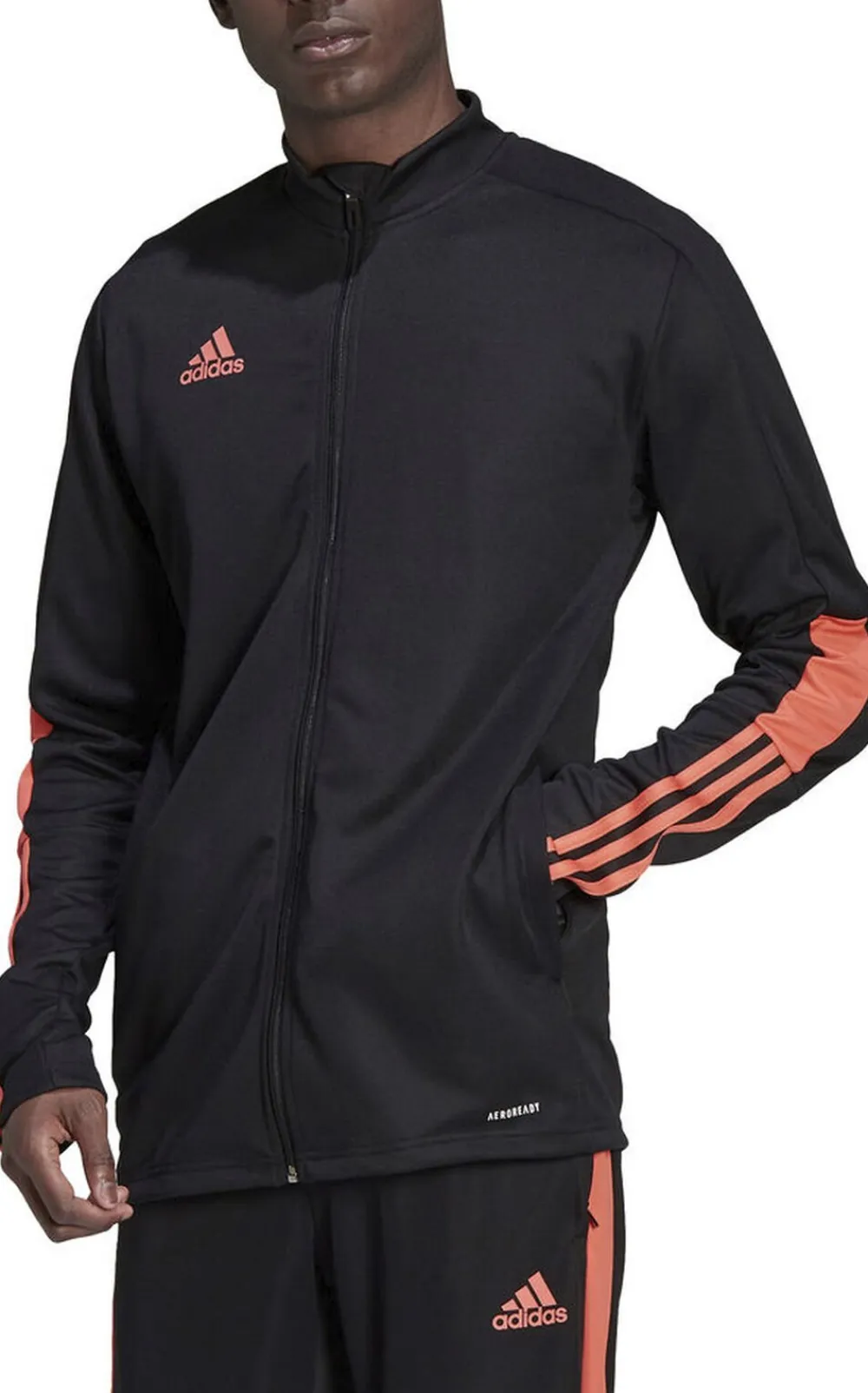 adidas Tiro Essentials træningsjakke Sort New