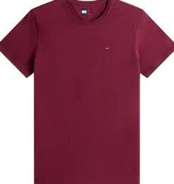 Tommy Hilfiger TJM XSLIM JERSEY TEE EXT Red wine Sale