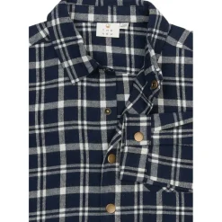Børn The New TNRonan OS L_S Flannel Shirt
