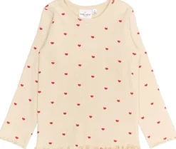 The New TNSTRhea L_S Rib Tee Gardenia aop Clearance