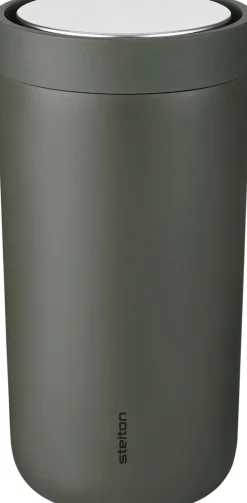 Stelton To Go Click termokop 0.2 l. soft dark forest