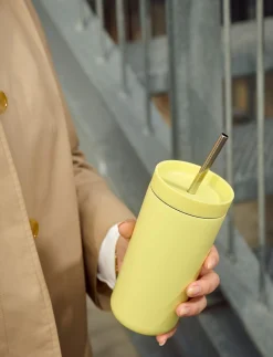 To Go Sip termokop med sugerør 0.4 l. Laevis>Stelton Outlet