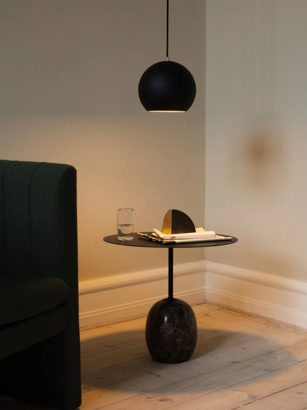 &Tradition Topan Pendant - VP6 - Matt Black