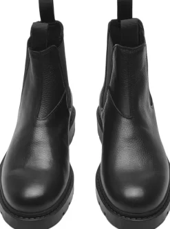 Les Deux Trais Grain Leather Chelsea Boot