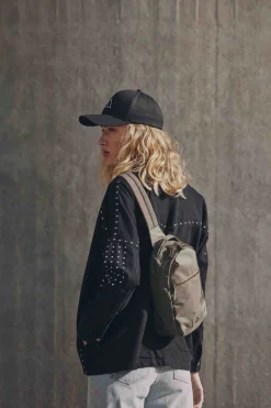 Markberg Trek Sling Bag, Recycled Walnut w/gold Discount