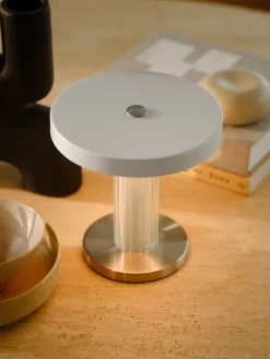 DFTP TREZZI PORTABLE TABLE LED WHITE Online