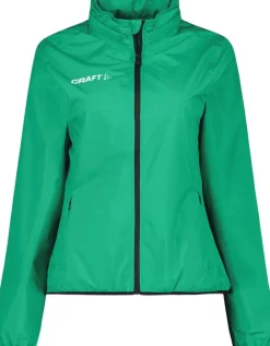 Craft Trænings Regnjakke Gr&oslash;n Sale